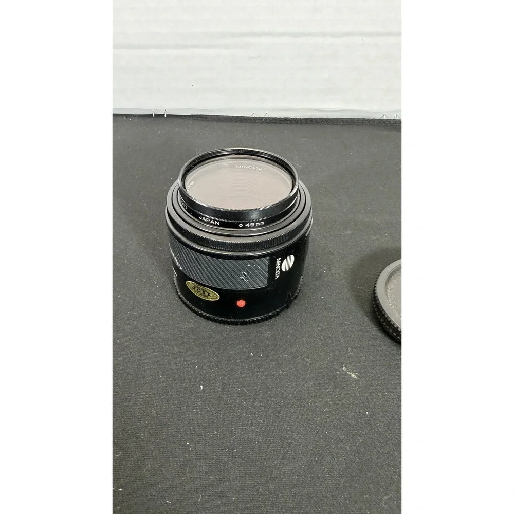 Minolta Maxxum AF Lens Bundle - 50mm Prime & 70-210mm f4 Beercan Zoom Set Hood
